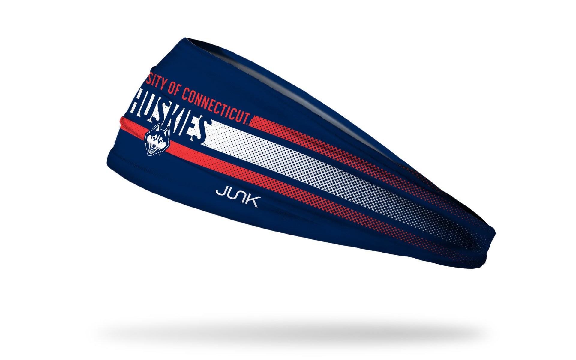 University of Connecticut: Faded Stripe Big Bang Lite Headband - View 1