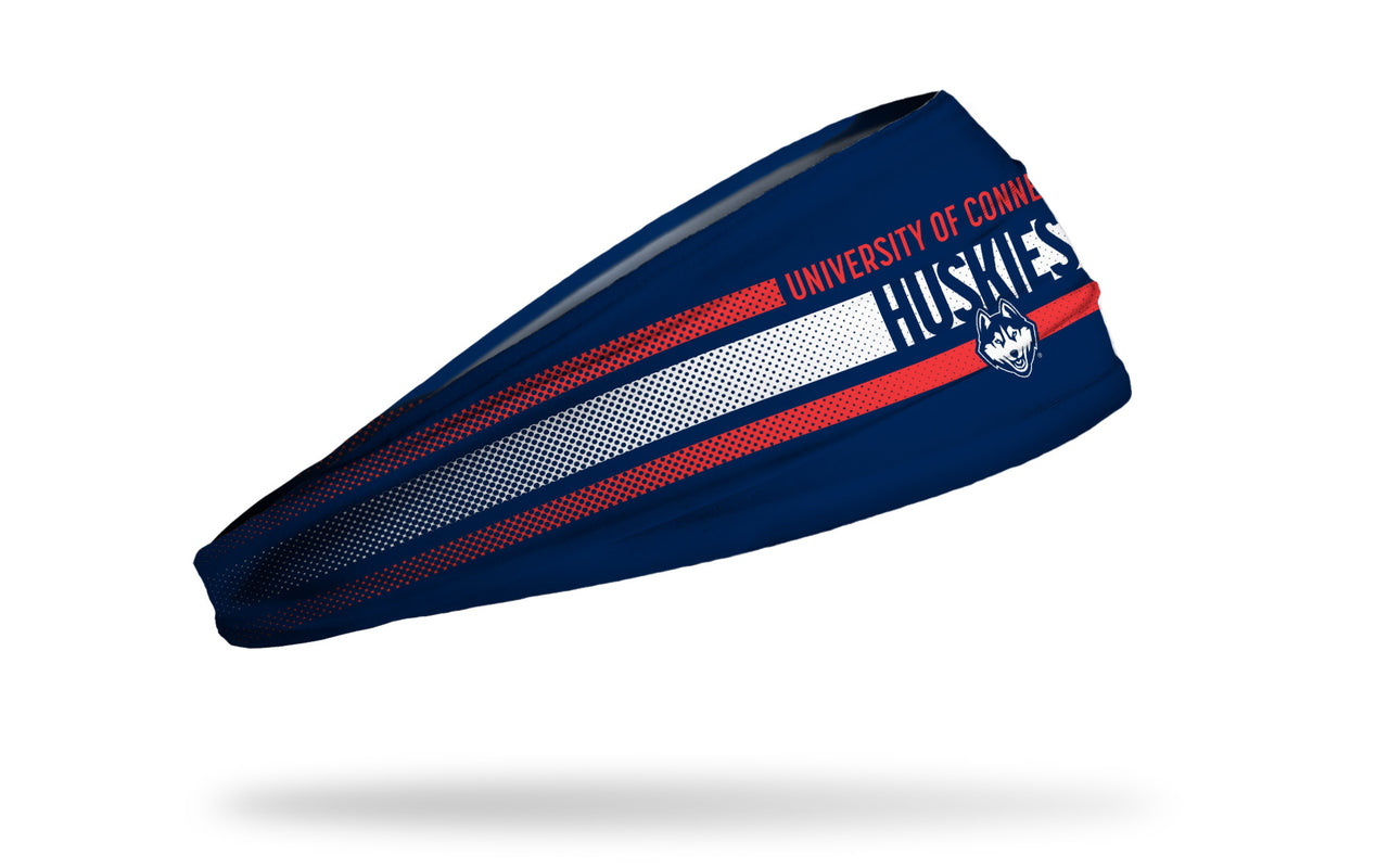 University of Connecticut: Faded Stripe Big Bang Lite Headband - View 2