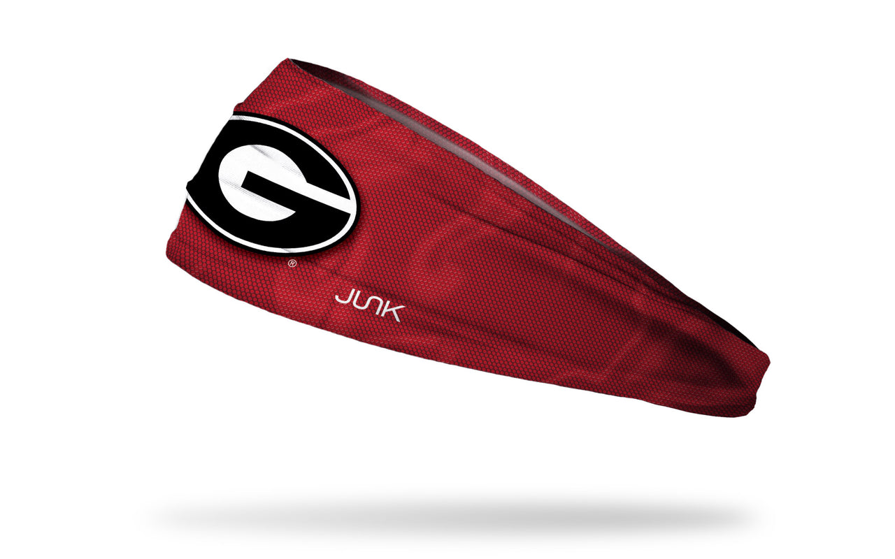 University of Georgia: Jersey Logo Red Headband - View 1