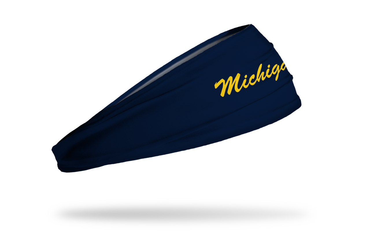 University of Michigan: Script Big Bang Lite Headband - View 2