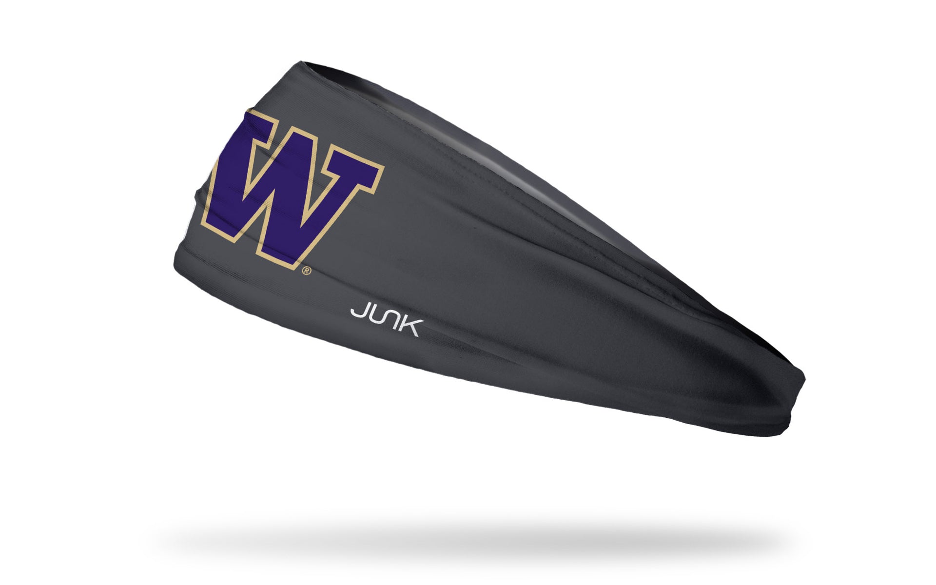 University of Washington: Logo Gray Big Bang Lite Headband - View 1