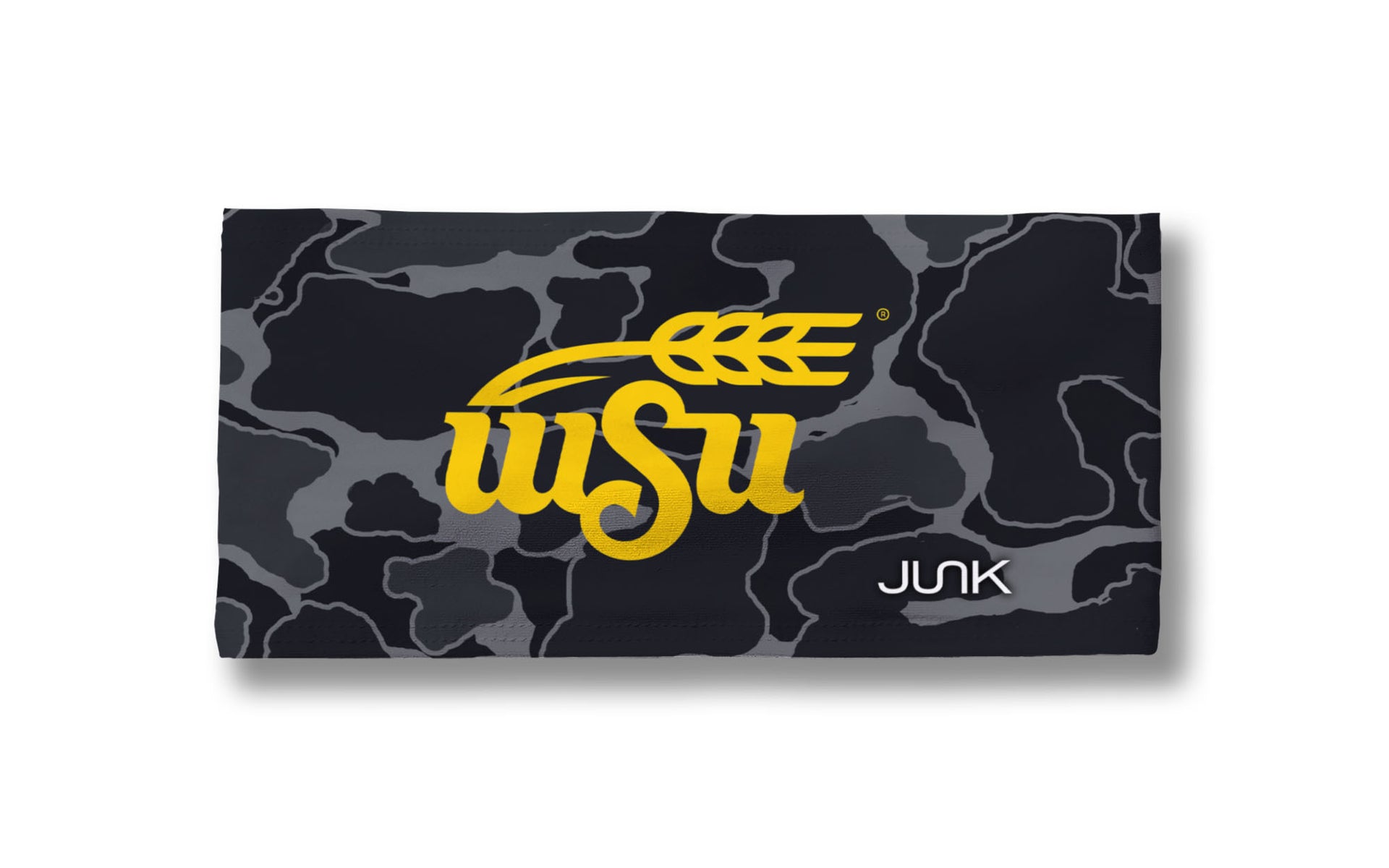 Wichita State University: Black Camo Big Bang Lite Headband - View 3