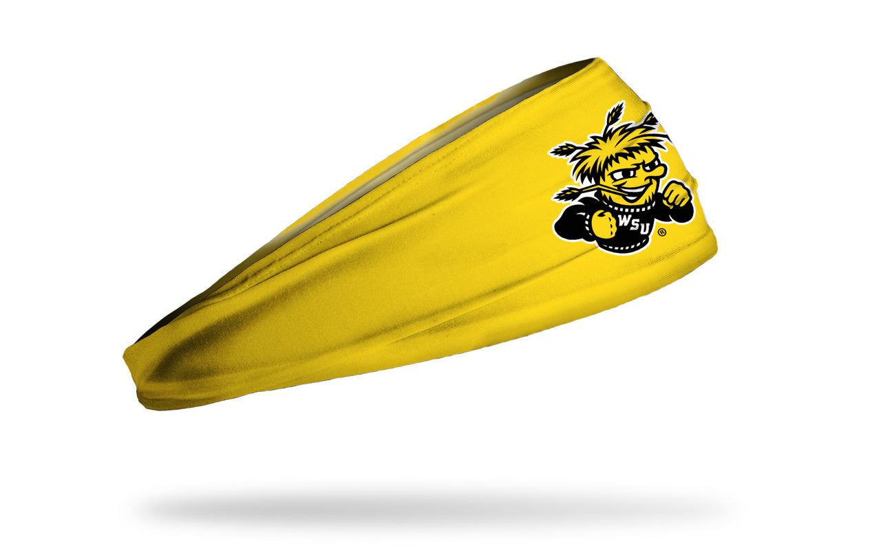 Wichita State University: Home Solid Gold Big Bang Lite Headband - View 2
