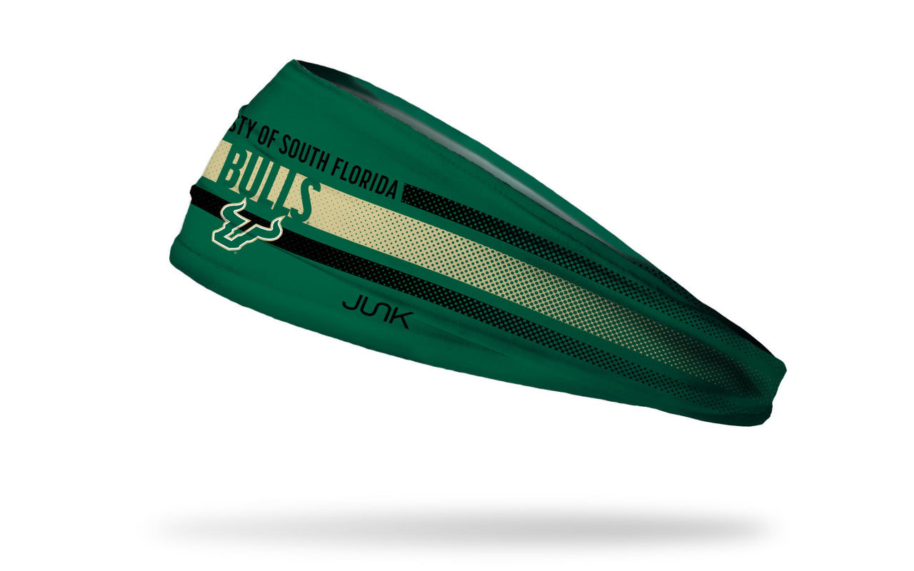 University of South Florida: Faded Stripe Big Bang Lite Headband - View 1