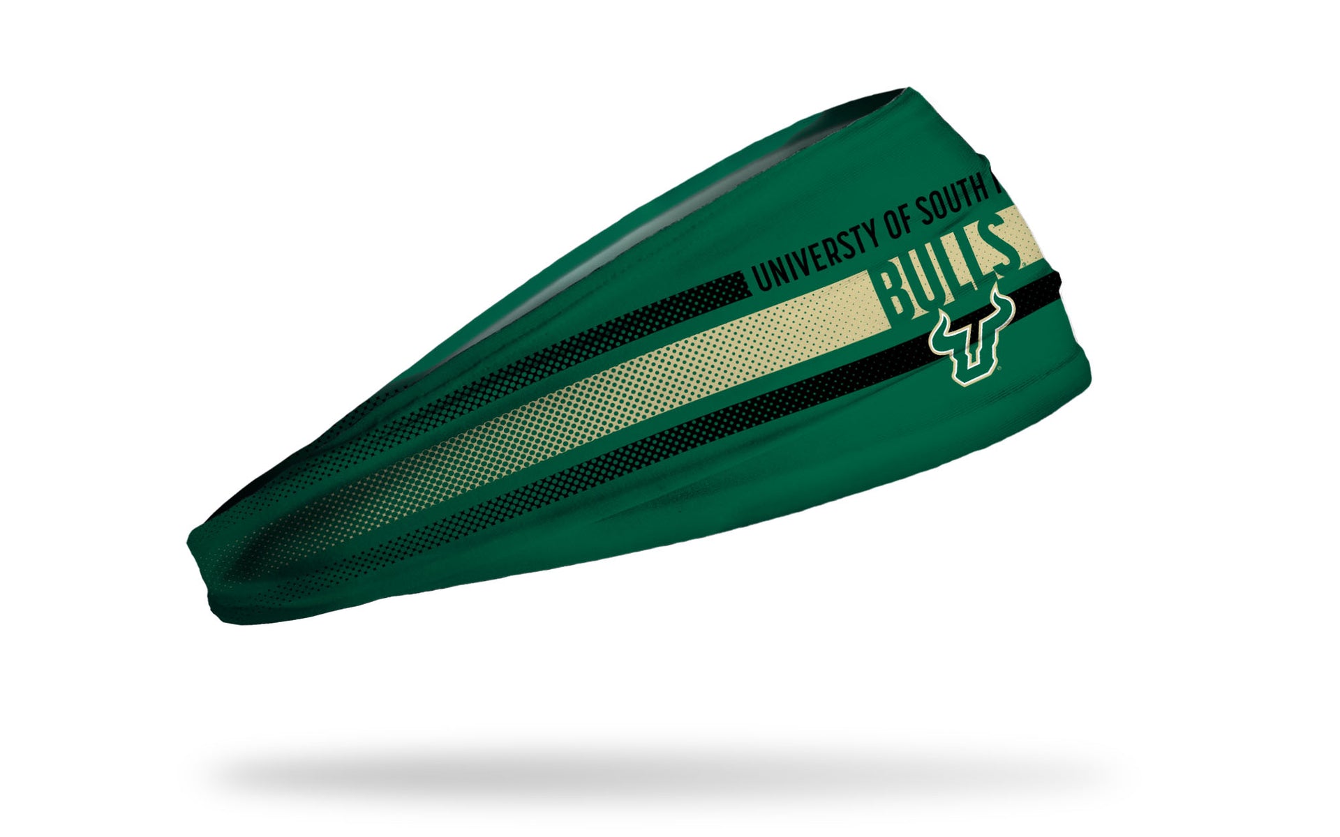 University of South Florida: Faded Stripe Big Bang Lite Headband - View 2