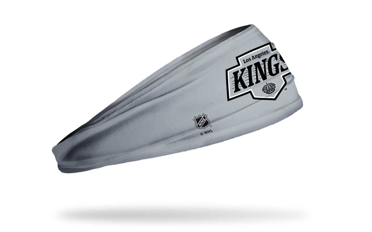 Los Angeles Kings: Logo Silver Big Bang Lite Headband - View 2