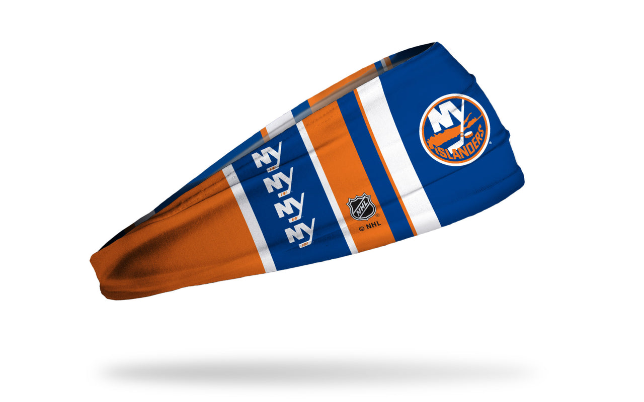 New York Islanders: Bar Down Big Bang Lite Headband - View 2