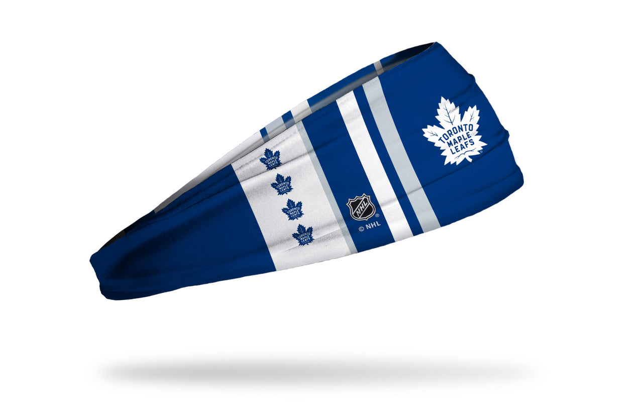 Toronto Maple Leafs: Bar Down Big Bang Lite Headband - View 2