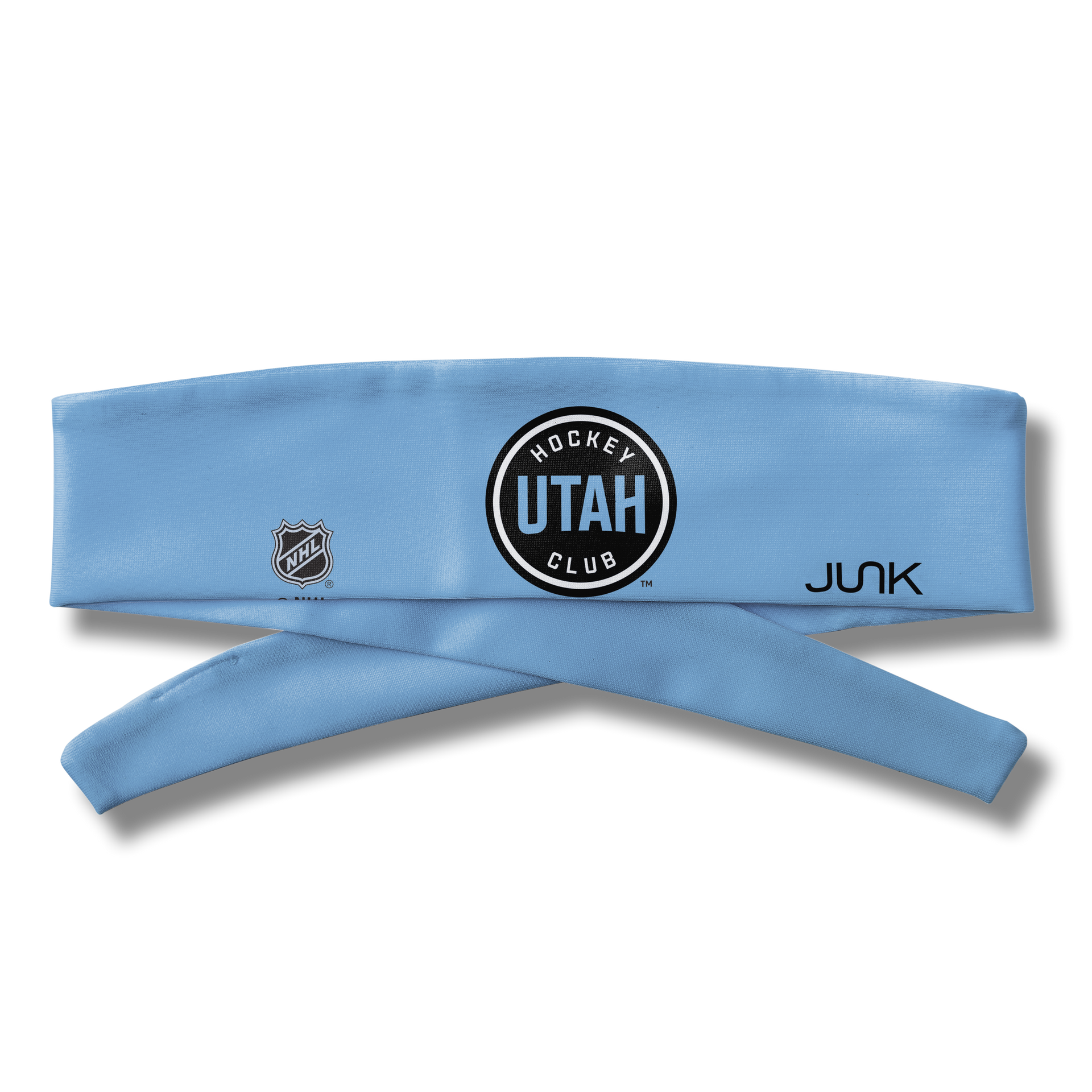 Utah Hockey Club: Logo Blue Flex Tie Headband - View 3