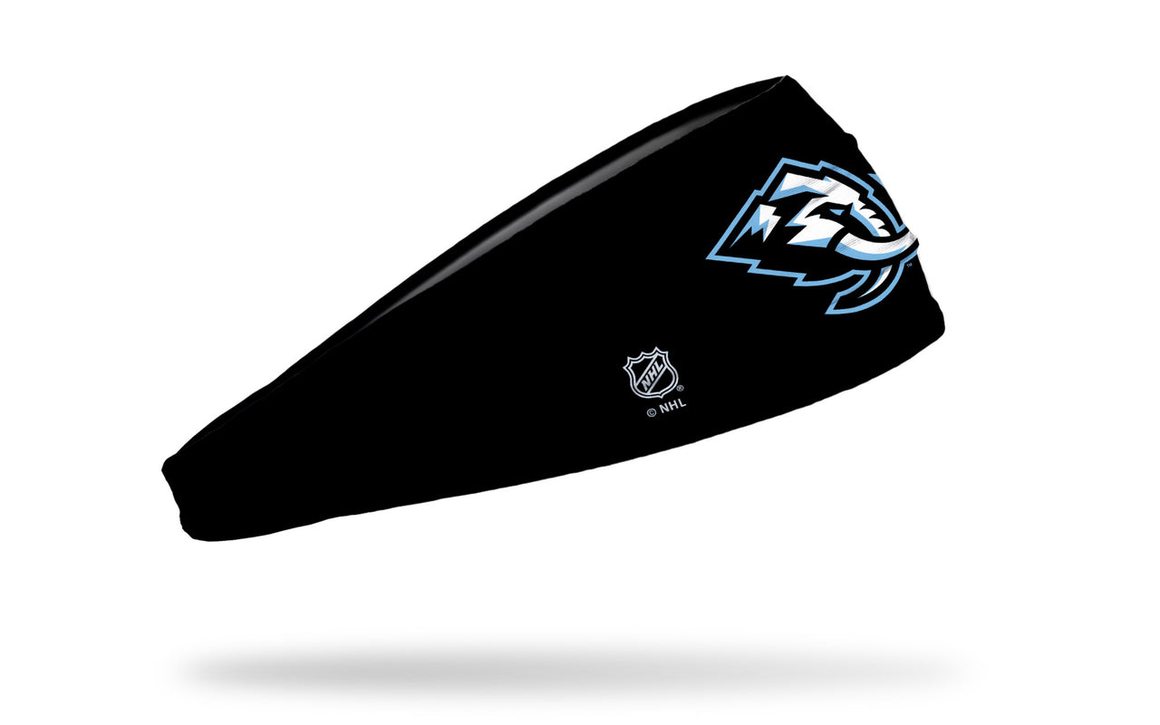 Utah Mammoth: Logo Black Big Bang Lite Headband - View 2