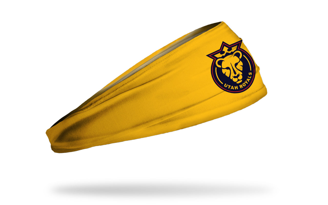 Utah Royals: Logo Yellow Big Bang Lite Headband - View 2