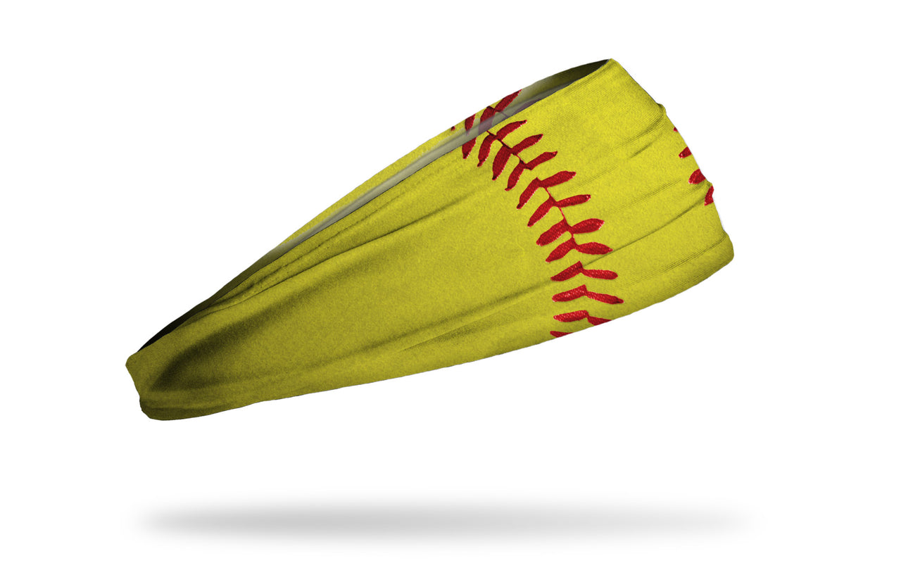 Softball Red Laces Big Bang Lite Headband - View 2