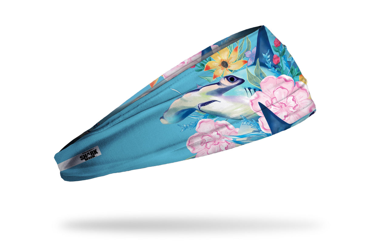 Shark Week: Hibiscus Hammerhead Big Bang Lite Headband - View 2