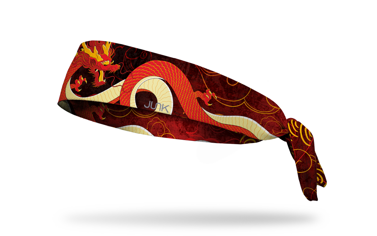 Year of the Wood Dragon Tie Headband - View 1