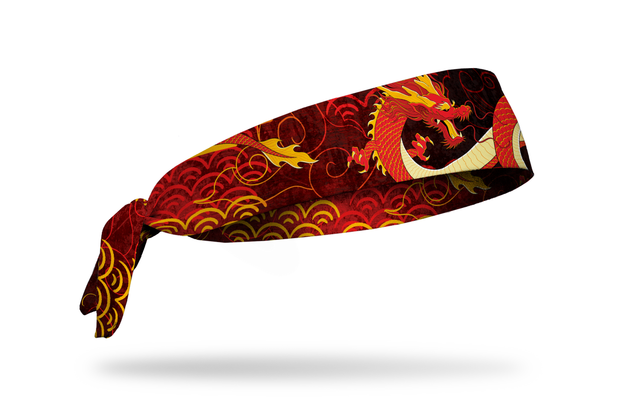 Year of the Wood Dragon Tie Headband - View 2