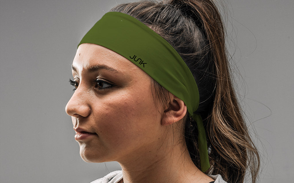 OD Green Flex Tie Headband - View 3