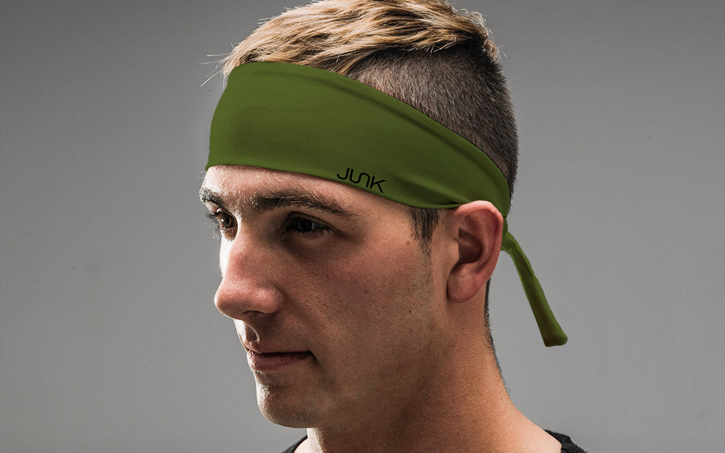 OD Green Flex Tie Headband - View 4