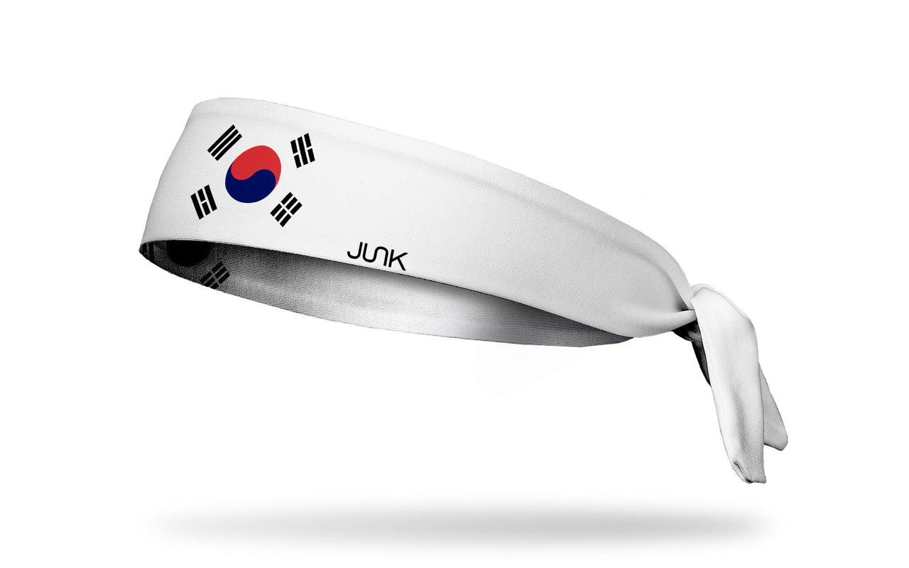 South Korea Flag Tie Headband - View 1