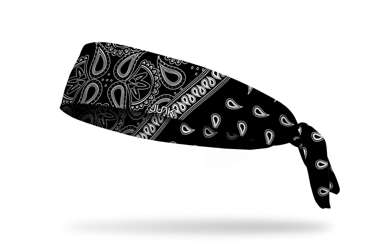 Black Lightning Flex Tie Headband - View 1
