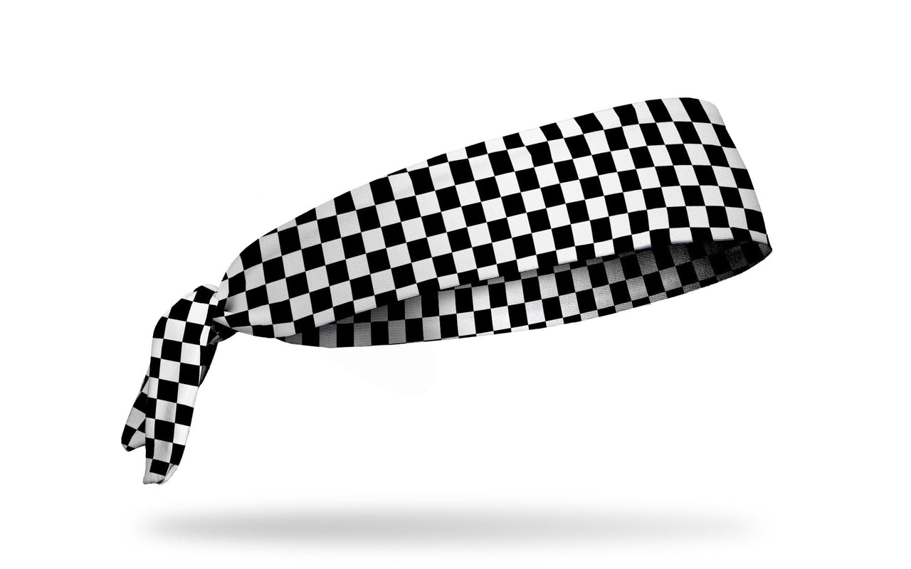 Checkered Flex Tie Headband - View 2