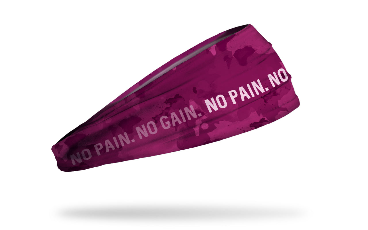 No Pain No Gain Headband - View 2