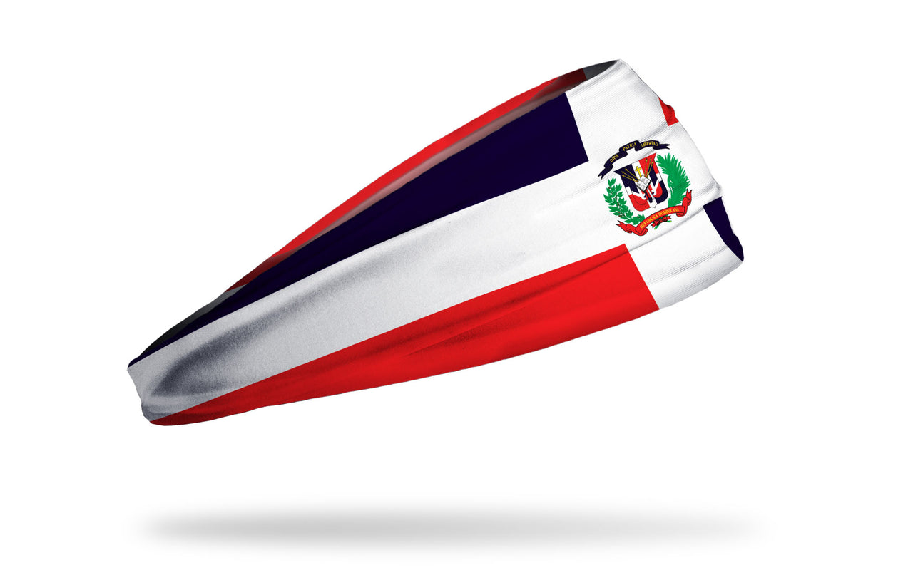 Dominican Republic Flag Big Bang Lite Headband - View 2