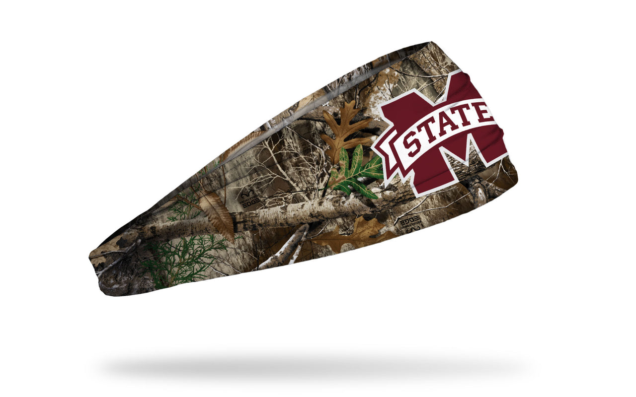 Mississippi State University: Logo Realtree Edge Headband - View 2