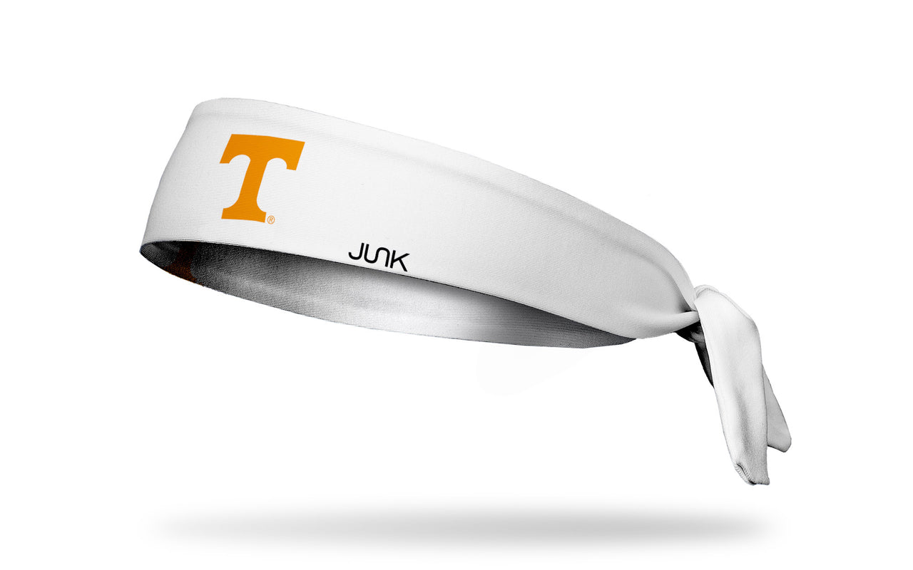 University of Tennessee: Logo White Tie Headband - View 1