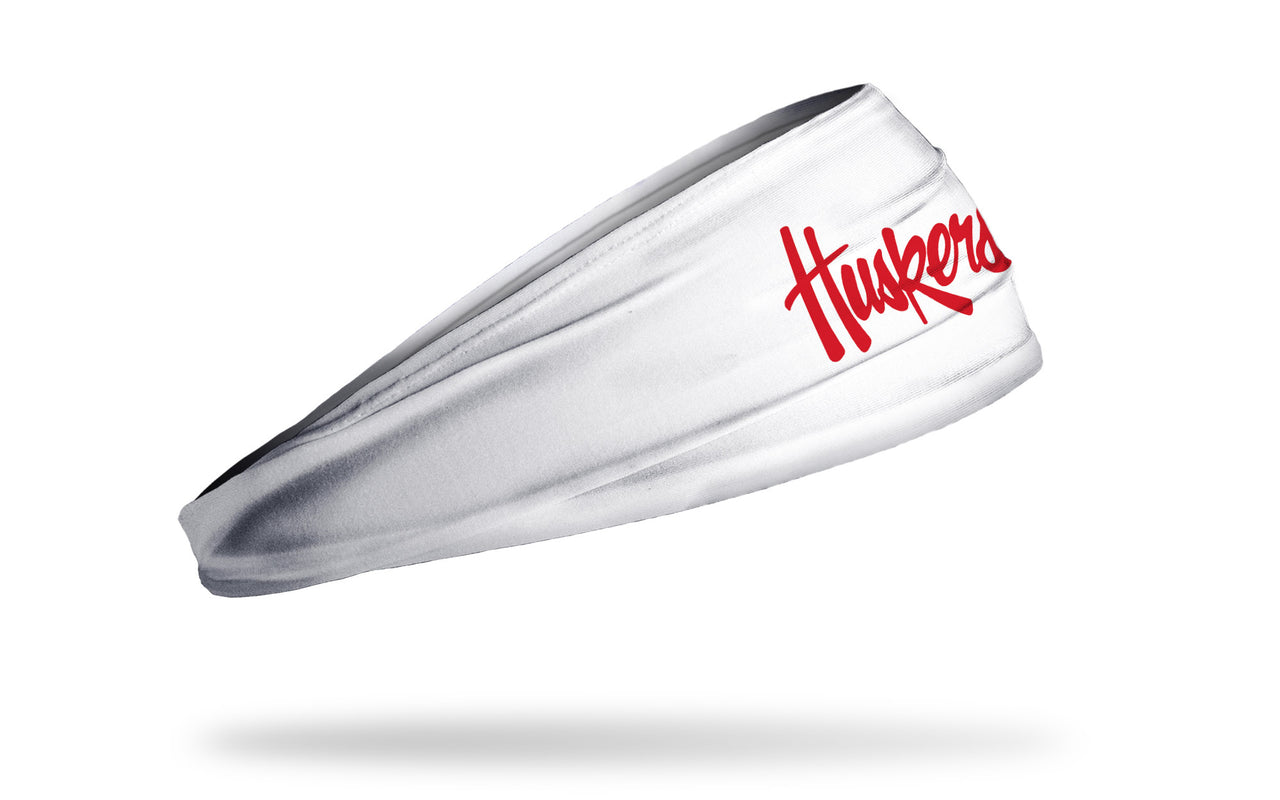 University of Nebraska: Huskers White Big Bang Lite Headband - View 2