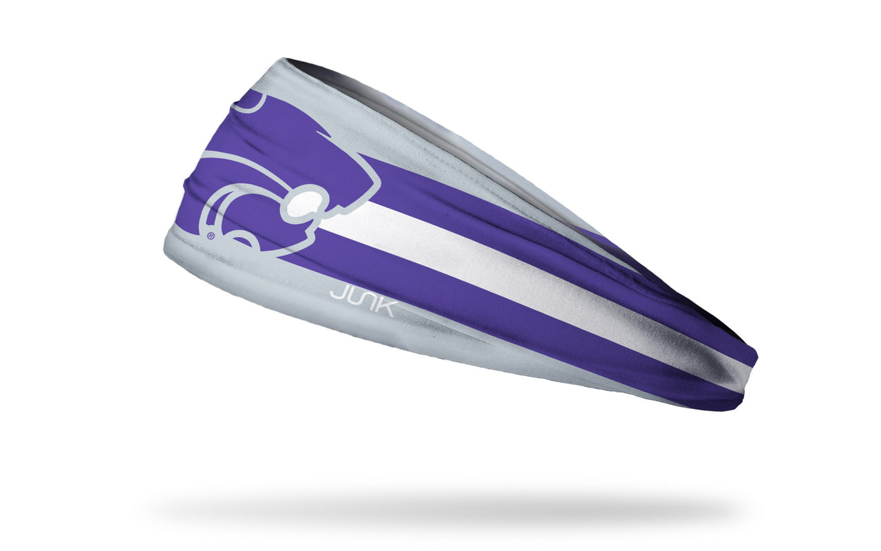 Kansas State University: Football Stripe Big Bang Lite Headband - View 1