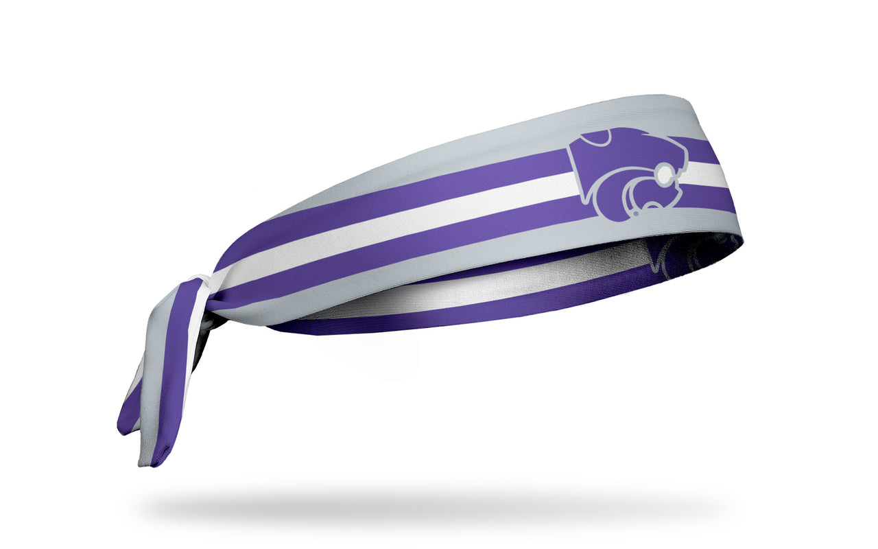 Kansas State University: Football Stripe Tie Headband - View 2