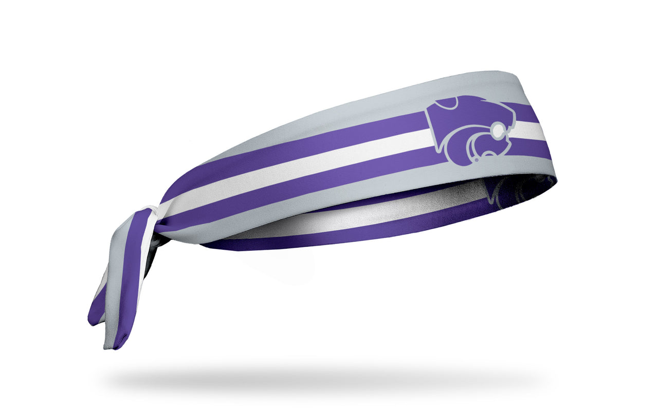 Kansas State University: Football Stripe Flex Tie Headband - View 2