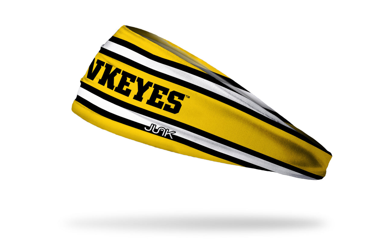 University of Iowa: Hawkeyes Stripes Headband - View 1