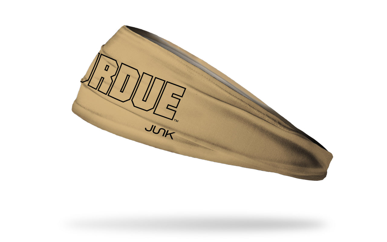 Purdue University: Wordmark Gold Headband - View 1