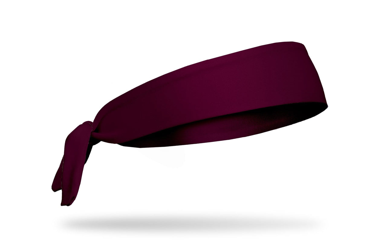 Dark Maroon Tie Headband