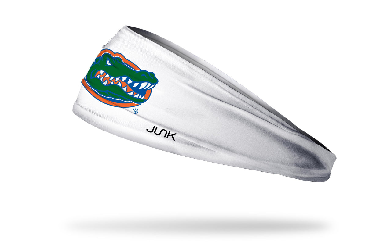 University of Florida: Logo White Headband - View 1