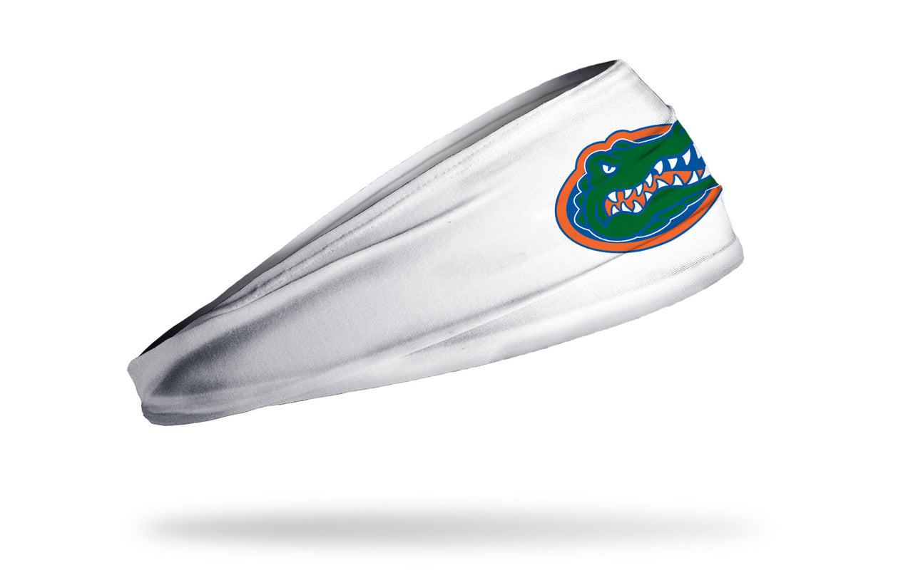 University of Florida: Logo White Headband - View 2