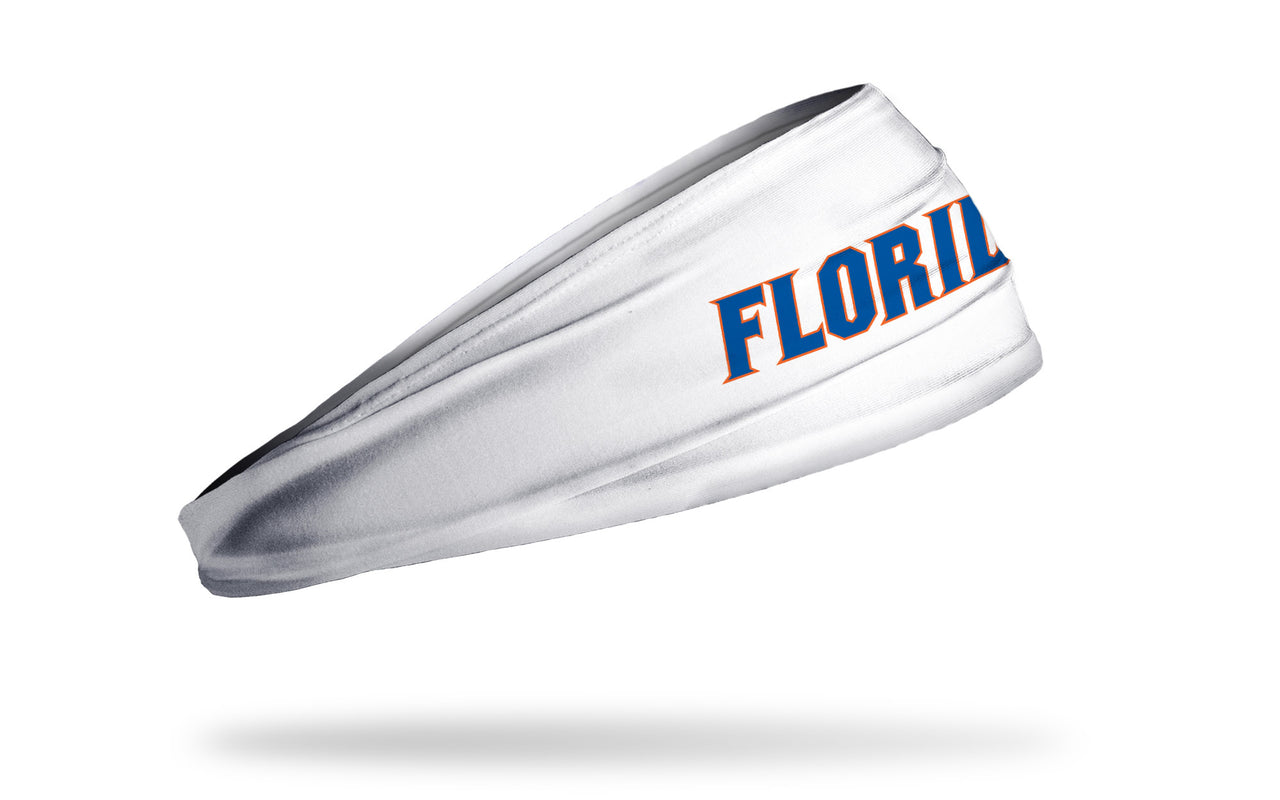 University of Florida: Wordmark White Headband - View 2