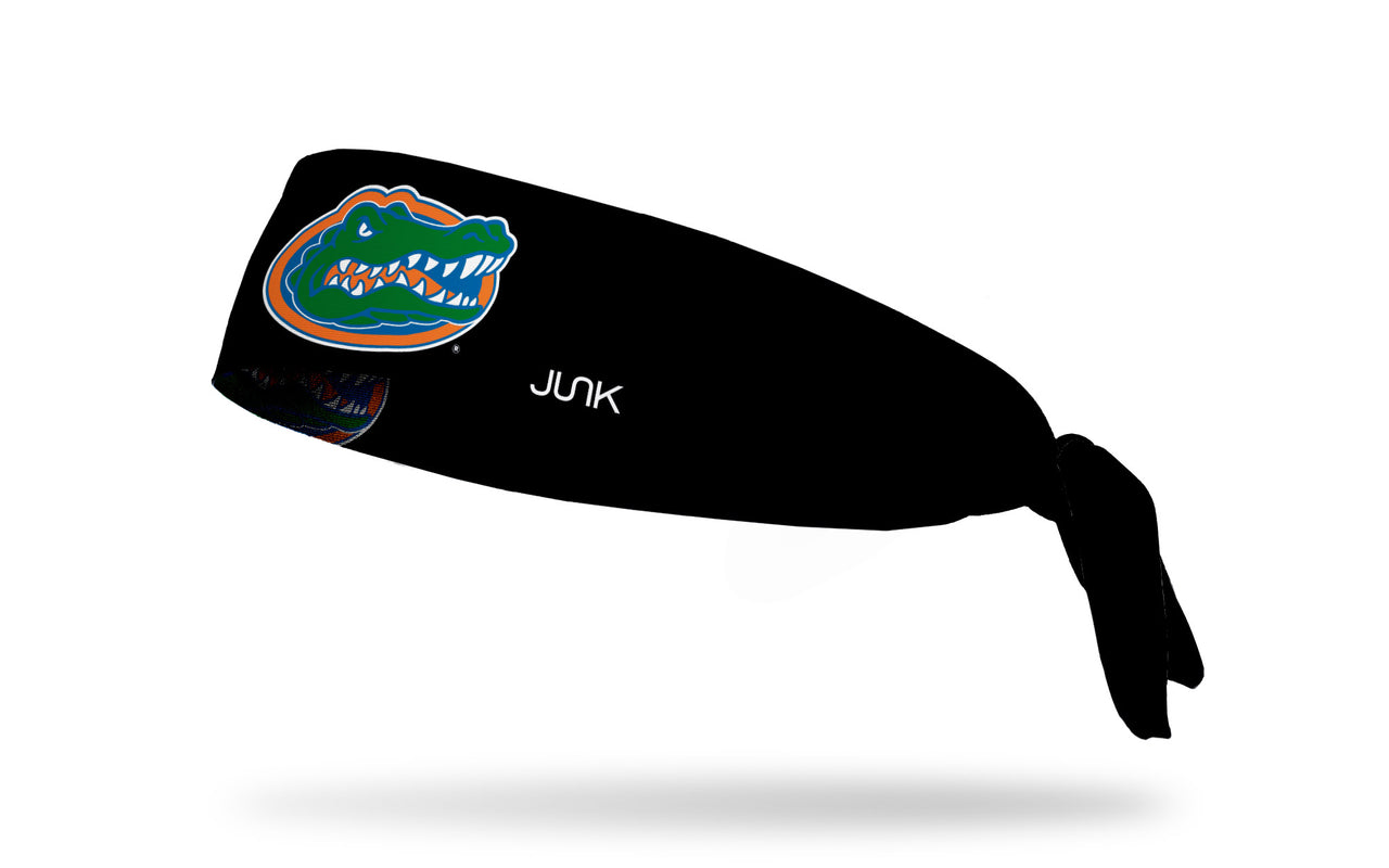 University of Florida: Logo Black Tie Headband - View 1
