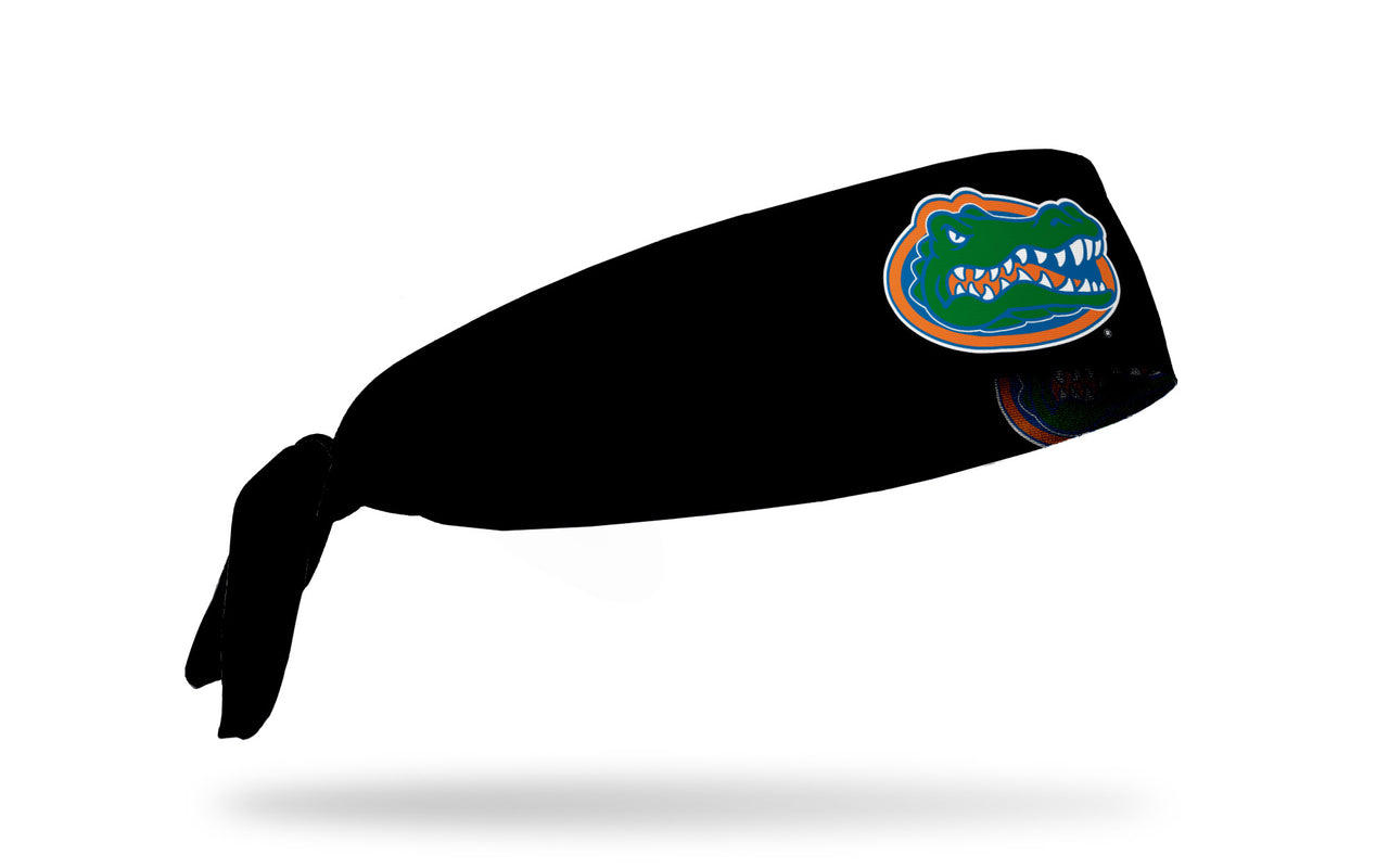 University of Florida: Logo Black Tie Headband - View 2