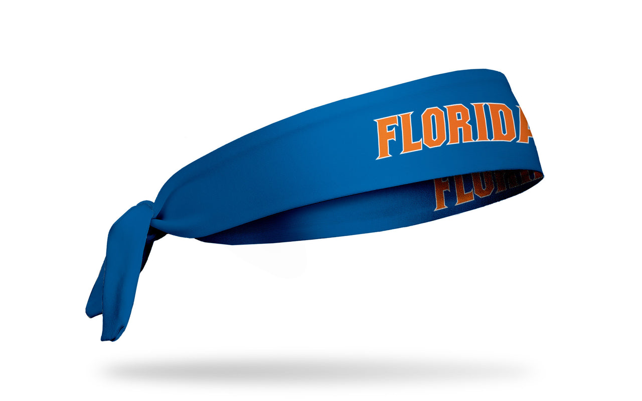 University of Florida: Wordmark Royal Tie Headband - View 2