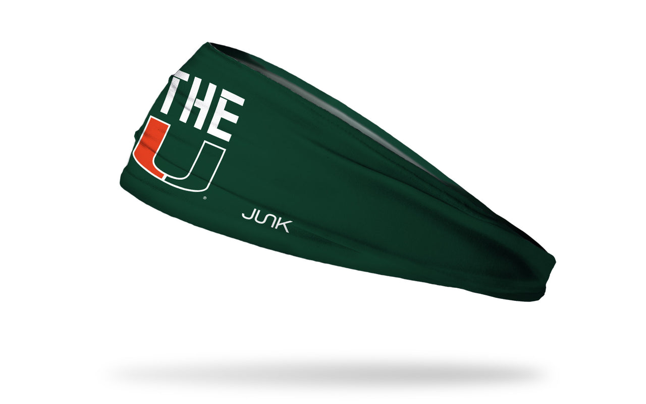 University of Miami: THE U Headband - View 1