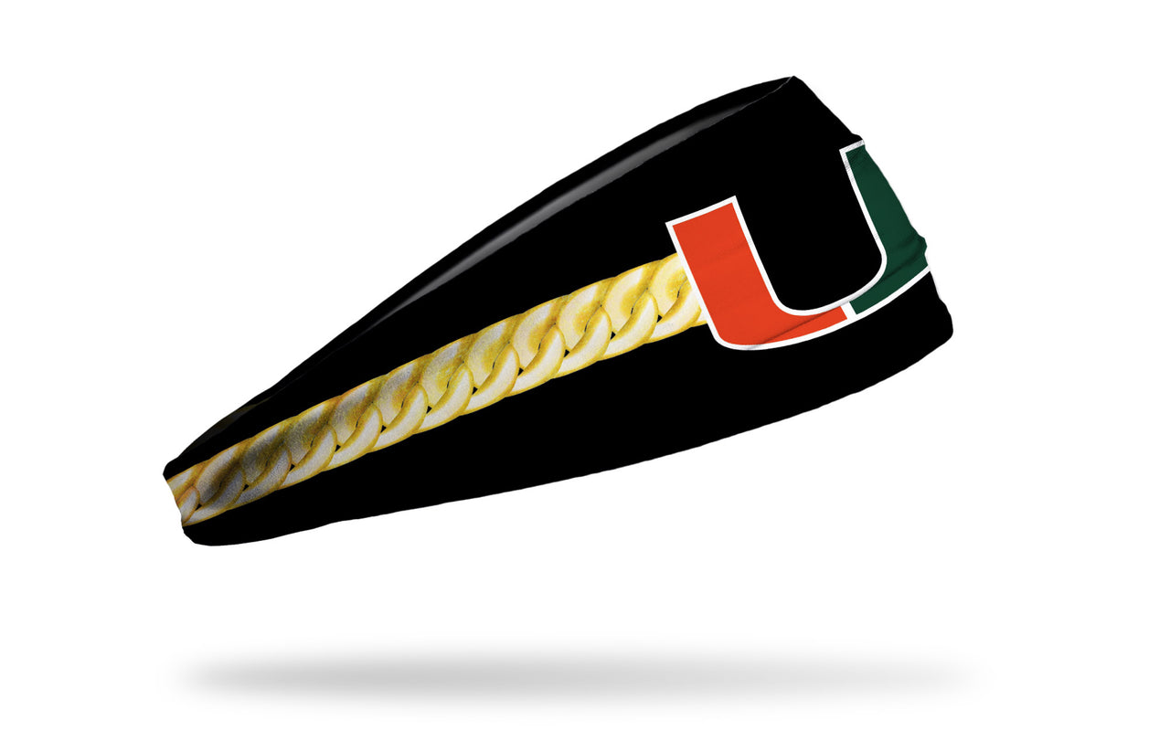 University of Miami: Turnover Chain Headband - View 2
