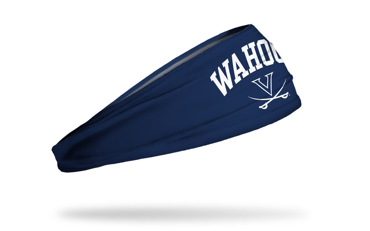 University of Virginia: Wahoos Navy Headband - View 2