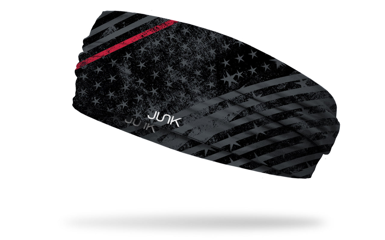 Night Watch - Thin Red Line Big Bang Headband - View 1