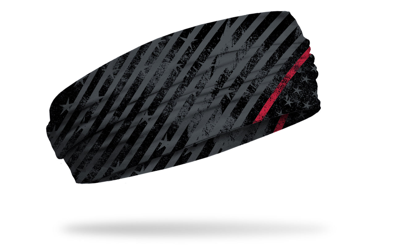 Night Watch - Thin Red Line Big Bang Headband - View 2