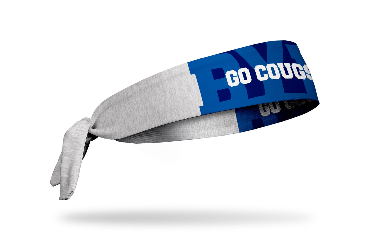 Brigham Young University: Go Cougs Tie Headband - View 2