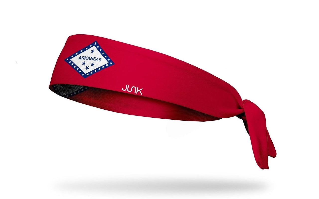 Arkansas Flag Tie Headband - View 1