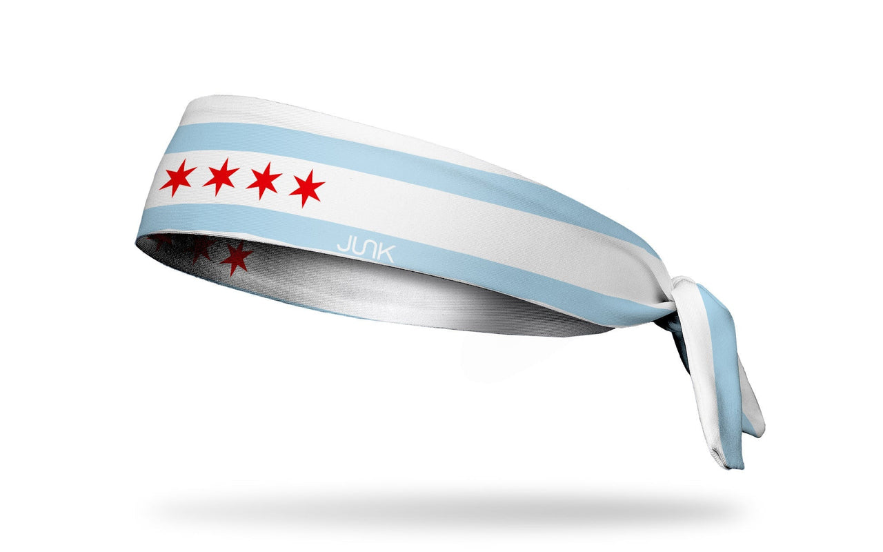 Chicago Flag Flex Tie Headband - View 1