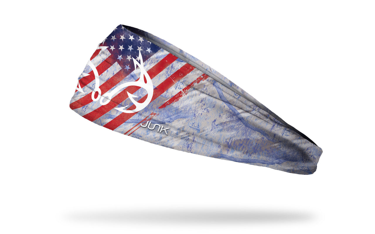 REALTREE® Fishing American Flag Camo Headband - View 1